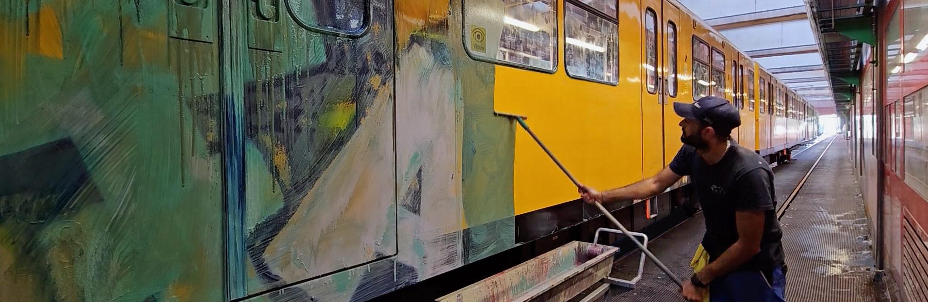 Environmentally Friendly Graffiti Removal